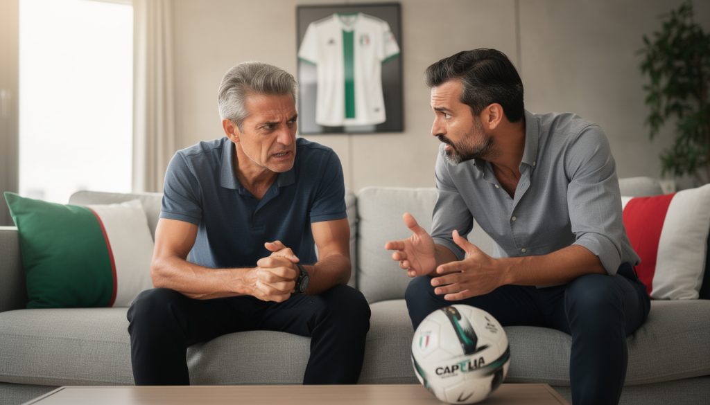 capello révèle son agitation sur le canapé en suivant l'italie et critique la lenteur de l'équipe, tandis que retegui répond vivement à ses remarques.