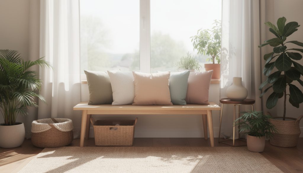 « J’ai arrêté de vaporiser mes coussins : découvrez cet endroit inattendu où je les dépose et qui change tout » découvrez pourquoi j'ai arrêté de vaporiser mes coussins et l'endroit surprenant où je les dépose désormais pour un confort et une fraîcheur renouvelés.