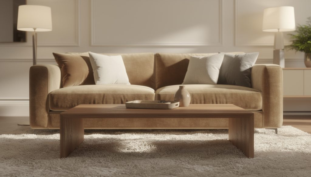 découvrez notre guide d'achat complet pour choisir le canapé beige en velours idéal, accompagné de conseils pratiques pour son entretien et sa durabilité.