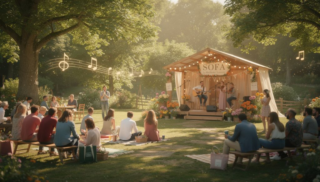 Le festival Sofa transforme La Maillette à Locminé en une oasis musicale enchantée découvrez le festival sofa à la maillette, locminé, une oasis musicale enchantée où la magie des sons et l'ambiance festive se rencontrent pour des moments inoubliables.