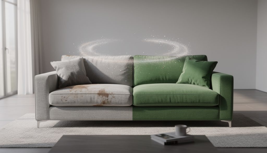 découvrez comment transformer facilement votre canapé en tissu en seulement 20 minutes grâce à une poudre magique. un guide rapide pour redonner vie à votre canapé sans effort.