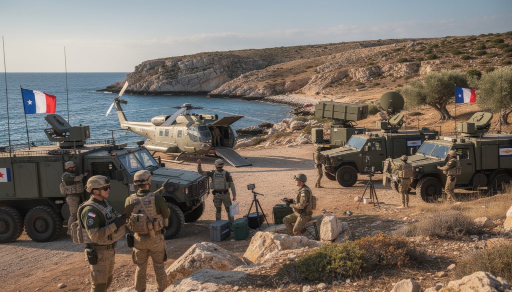 france et chypre renforcent leur coopération militaire en déployant des forces stratégiques sur l'île face au conflit en iran, assurant sécurité et stabilité régionale.